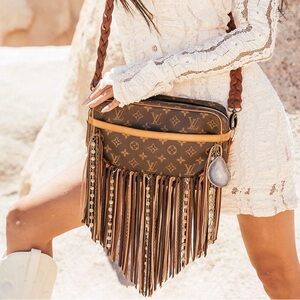 Designer Crossbody - Modern Boho Fringe Style